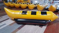 3 Sitzaufblasbares Wasser-Bananen-Boot mit 0.9mm PVC-Planen-Material