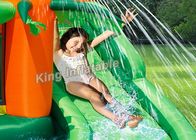 Tropisches Spiel-Mitte-Sprungs-Schloss/aufblasbare Wasserrutsche für Kinder im Sommer