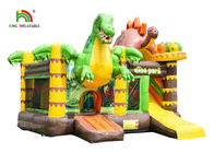 Kundengebundenes Größen-Dinosaurier-aufblasbares Schlag-Haus/Kleinkind-federnd Schloss mit Dia