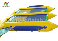 Rohr-Bananen-Boot fliegenden Fisches 6 Personen-Seats aufblasbares für Sommer-Sport-Wasser-Spiel