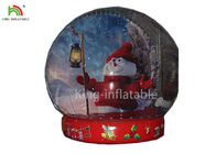 Menschliche Größen-aufblasbares Schnee-Ball-Löschung 0,8 Millimeter PVC-Kugel-Foto, das EN14960 für Nehmen-Foto /Advertising nimmt