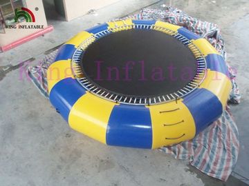 5m Durchmesser 0.9mm PVC-Planen-Prahler-Trampoline-aufblasbares Wasser-Spielzeug für Wasser-Park