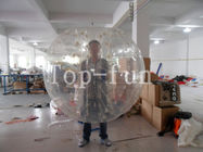 PVC-/TPU-Planen-aufblasbarer Körper Zorbing-Blasen-Ball, menschlicher Rollenball für Spielplatz