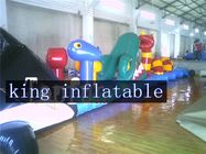 0.9mm PVC-Planen-aufblasbare Schlag-Haus-Wasserrutsche für Swimmingpool